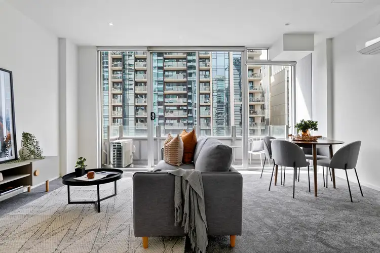 Main view of Homely apartment listing, 1304/25 Wills Street, Melbourne VIC 3000