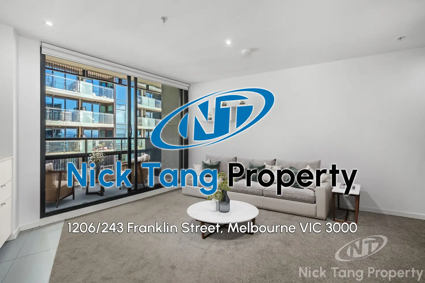 Main view of Homely apartment listing, 1206/243 Franklin Street, Melbourne VIC 3000
