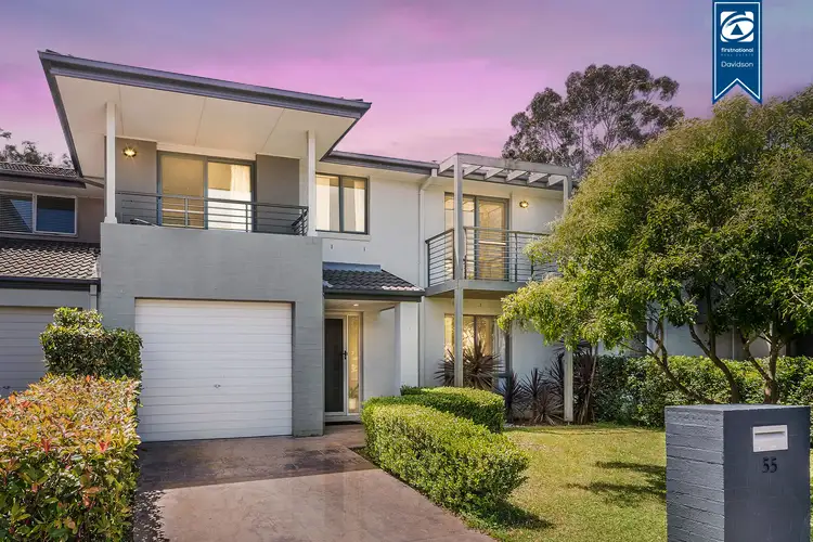 Main view of Homely townhouse listing, 55 Whitfield Parade, Hammondville NSW 2170