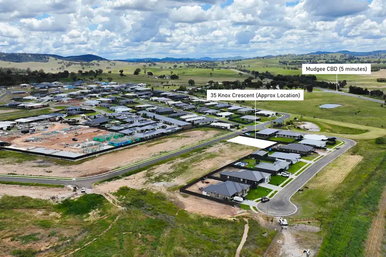 Main view of Homely land listing, 35 Knox Crescent, Mudgee NSW 2850