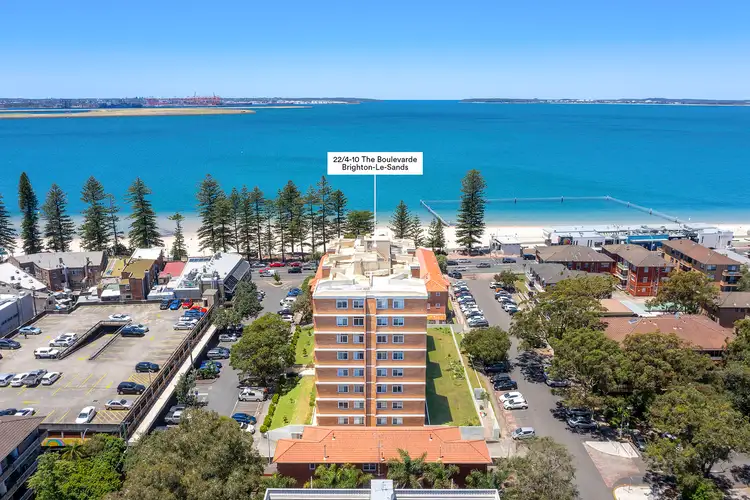 Main view of Homely apartment listing, 22/4-10 The Boulevarde, Brighton-Le-Sands NSW 2216