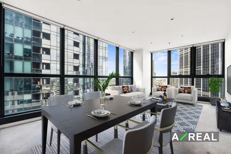 Second view of Homely apartment listing, 3407/8 Sutherland Street, Melbourne VIC 3000