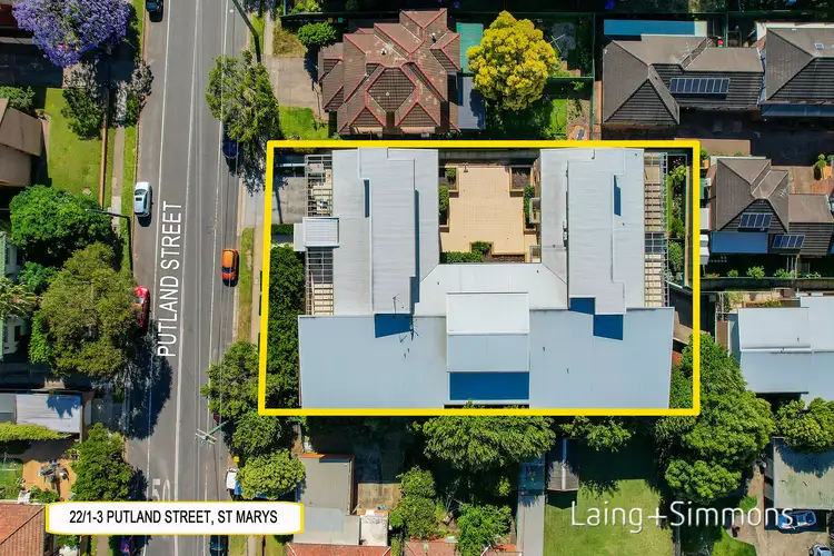 Main view of Homely unit listing, 22/1-3 Putland Street, St Marys NSW 2760