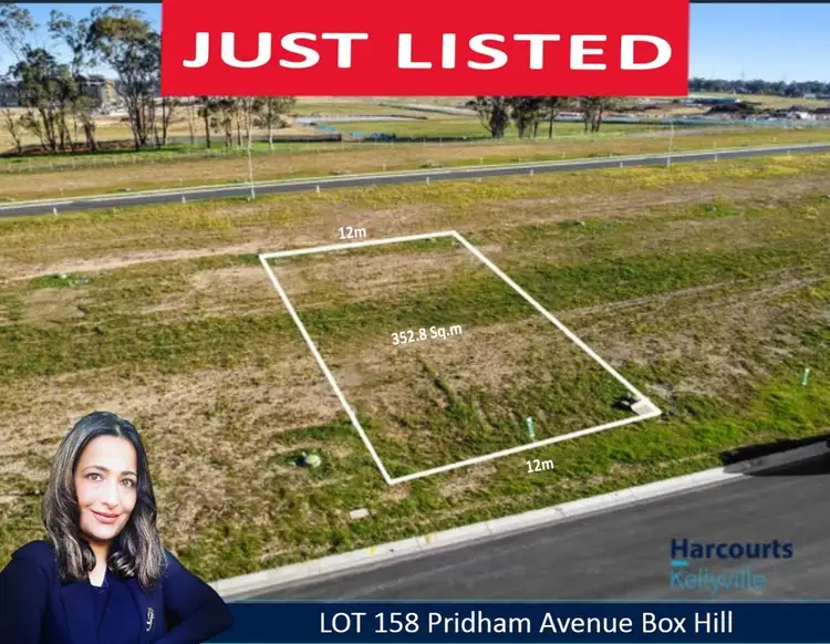 LOT 158 Pridham Avenue, Box Hill NSW 2765