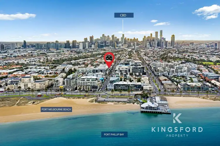 Second view of Homely apartment listing, 305/105 Nott Street, Port Melbourne VIC 3207