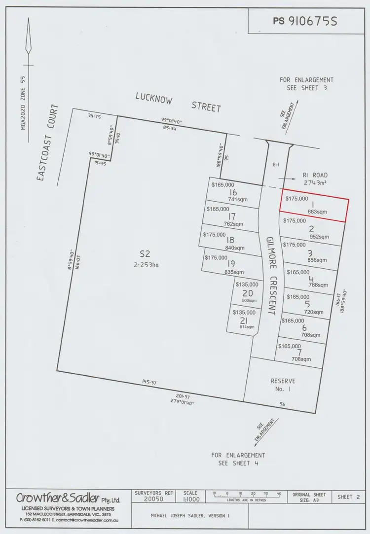 Third view of Homely land listing, LOT 1, 32 Lucknow Street, East Bairnsdale VIC 3875