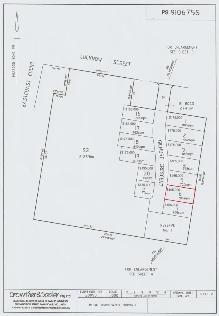 Third view of Homely land listing, LOT 6, 32 Lucknow Street, East Bairnsdale VIC 3875