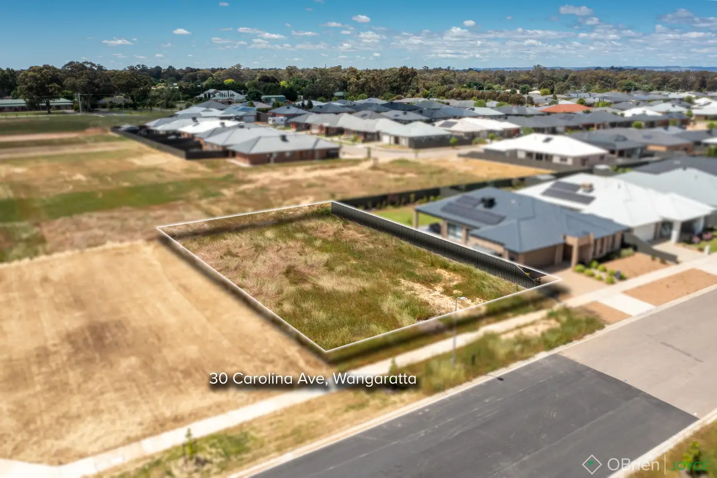 Main view of Homely land listing, 30 Carolina Avenue, Wangaratta VIC 3677
