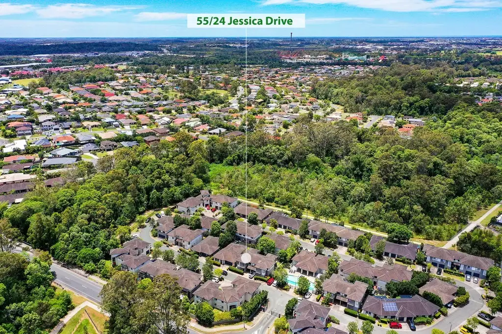 Main view of Homely townhouse listing, 55/24 Jessica Drive, Upper Coomera QLD 4209