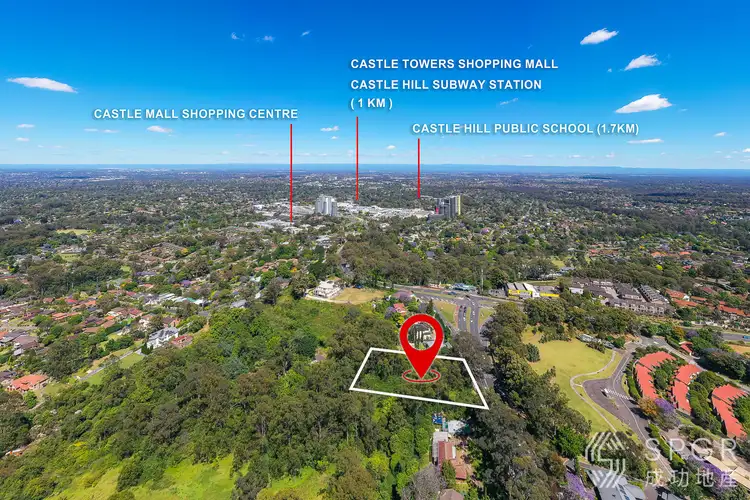 Main view of Homely land listing, 165 Castle Hill Road, Castle Hill NSW 2154