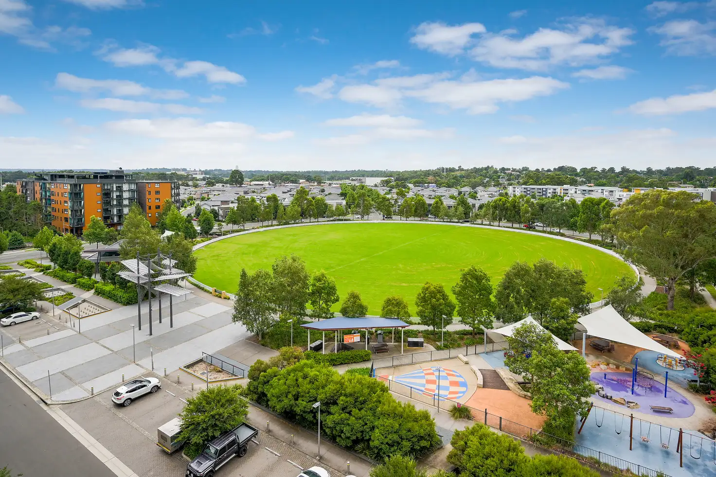 Main view of Homely apartment listing, 906/10 Aviators Way, Penrith NSW 2750