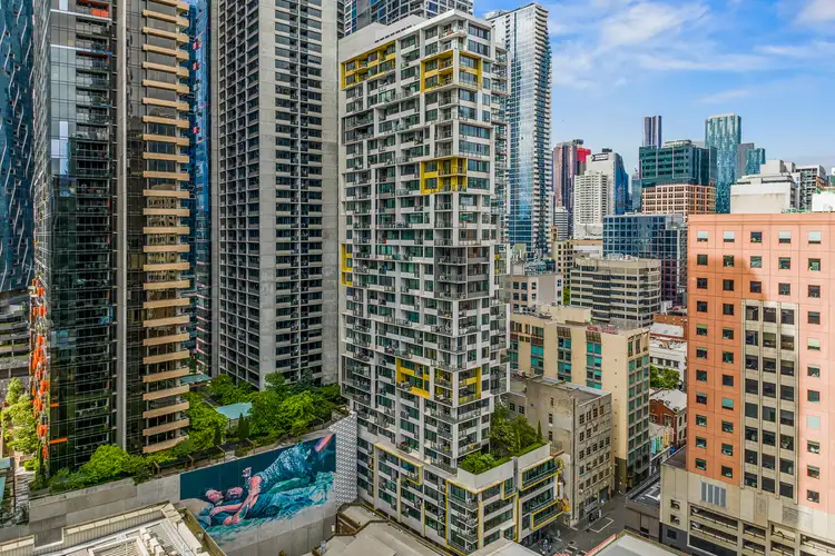 Second view of Homely apartment listing, 2401/11 Rose Lane, Melbourne VIC 3000