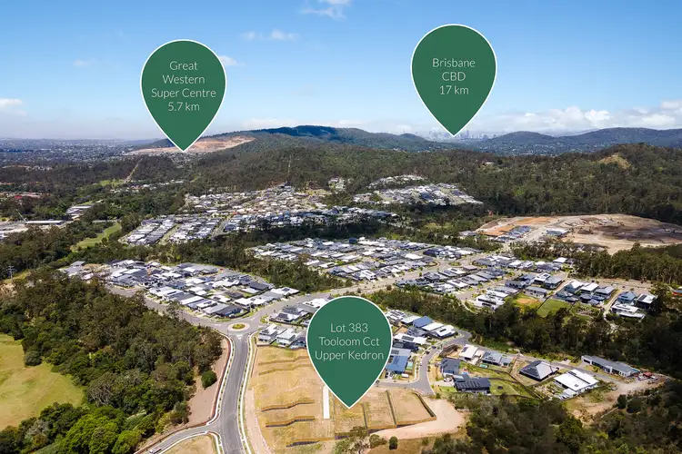 Fourth view of Homely land listing, LOT 383 Tooloom Circuit, Upper Kedron QLD 4055