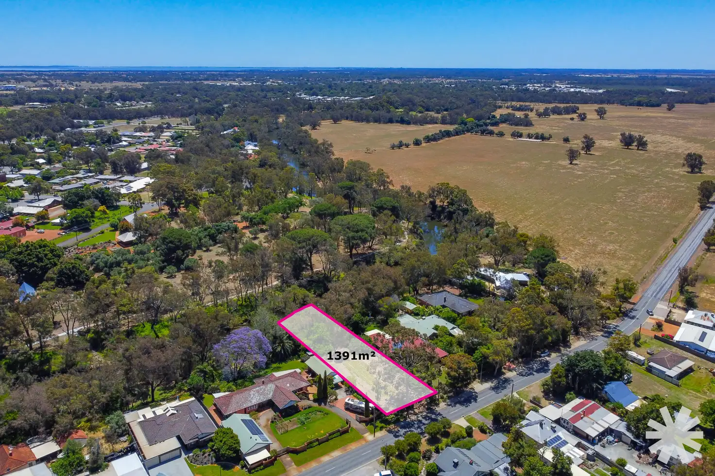 Main view of Homely land listing, 8 Paterson Road, Pinjarra WA 6208