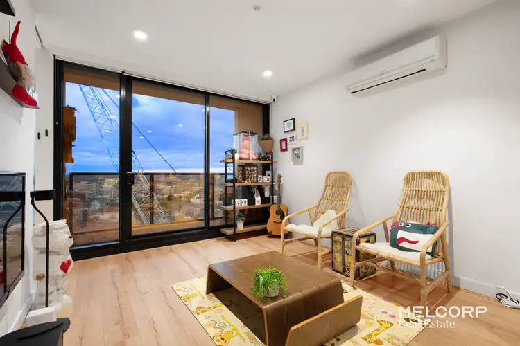 Second view of Homely apartment listing, 2404/33 MacKenzie Street, Melbourne VIC 3000