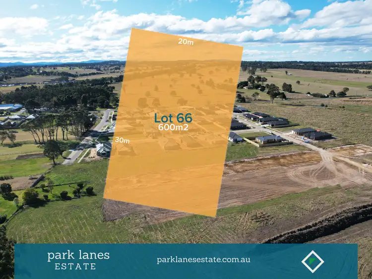Main view of Homely land listing, LOT 66 Park Lanes Estate, Lucknow VIC 3875