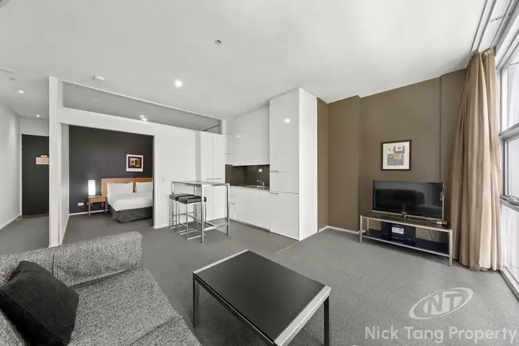 Second view of Homely apartment listing, 304/100 Exhibition Street, Melbourne VIC 3000