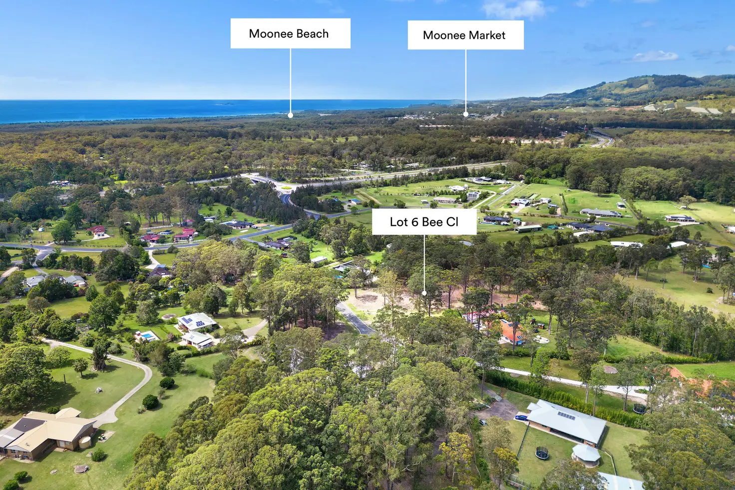 Main view of Homely land listing, Lot 6 Bee Close, Moonee Beach NSW 2450