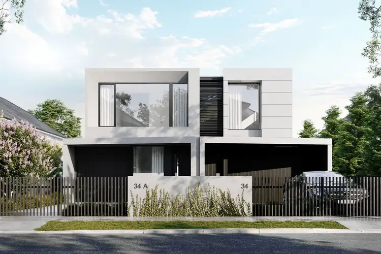 Main view of Homely townhouse listing, 34 York Street, Strathmore VIC 3041