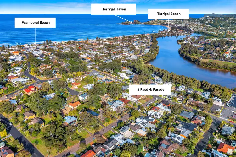 Main view of Homely house listing, 9 Rysdyk Parade, Wamberal NSW 2260