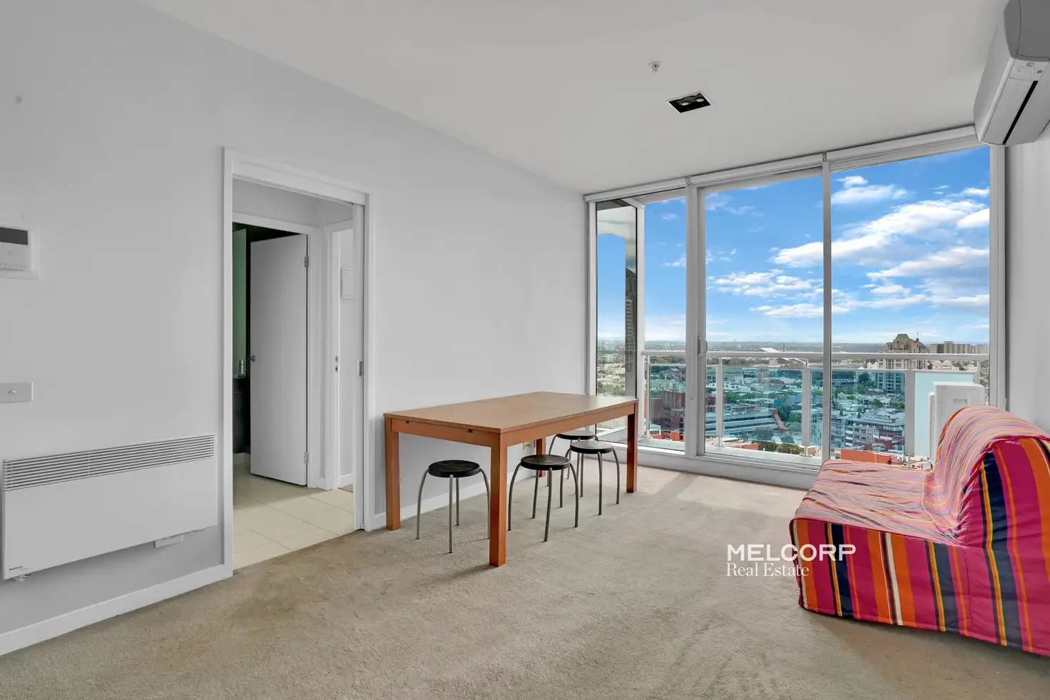 Main view of Homely apartment listing, 2403/483 Swanston Street, Melbourne VIC 3000