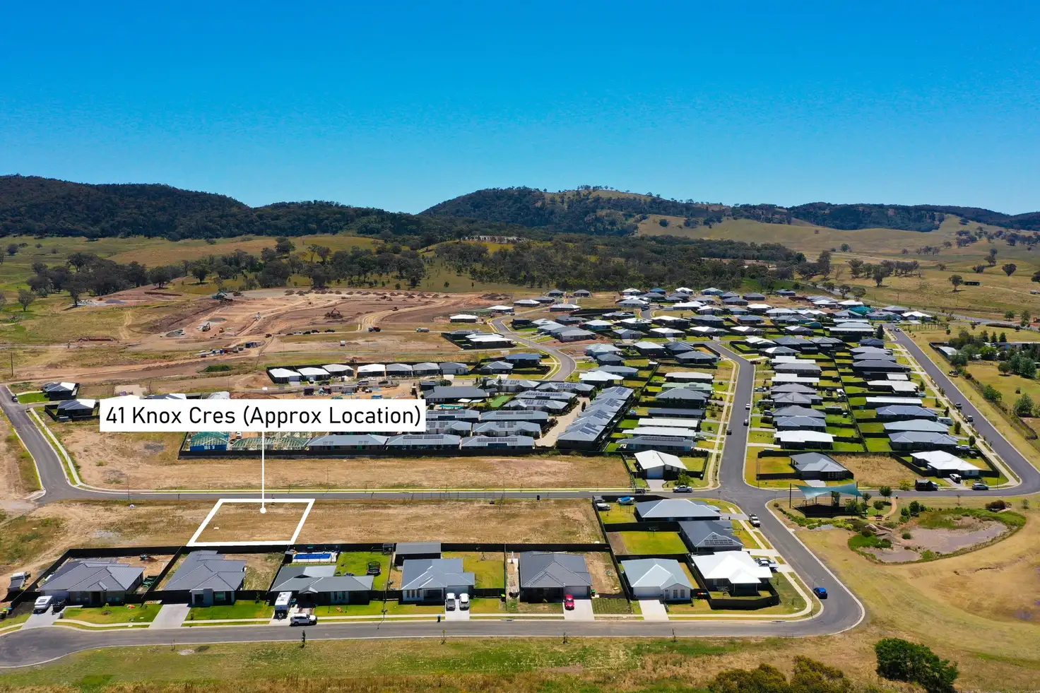 Main view of Homely land listing, 41 Knox Crescent, Mudgee NSW 2850