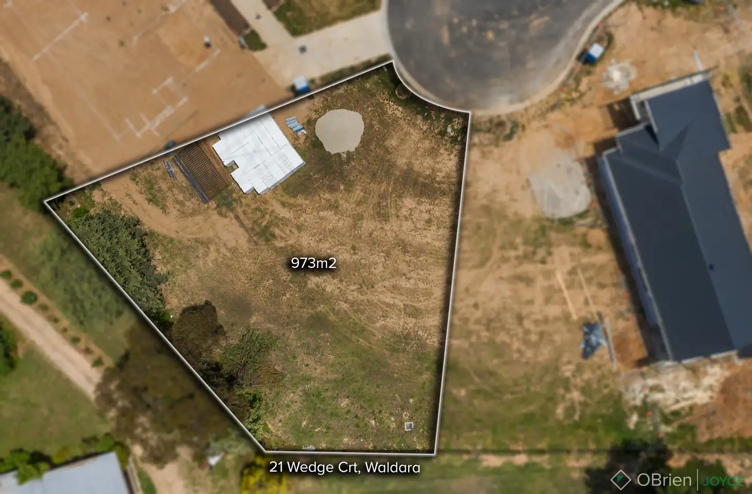 Main view of Homely land listing, 21 Wedge Court, Waldara VIC 3678