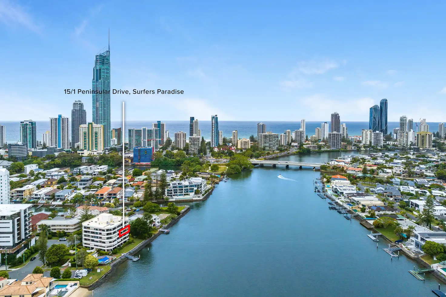 Main view of Homely apartment listing, 15/1 Peninsular Drive, Surfers Paradise QLD 4217