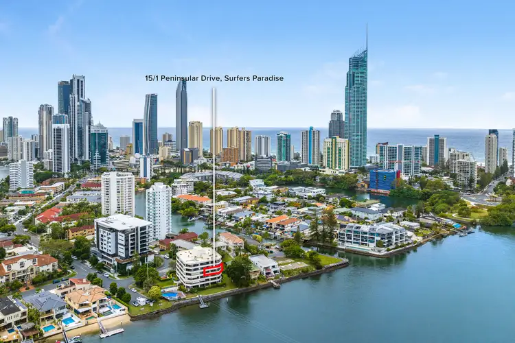 Second view of Homely apartment listing, 15/1 Peninsular Drive, Surfers Paradise QLD 4217