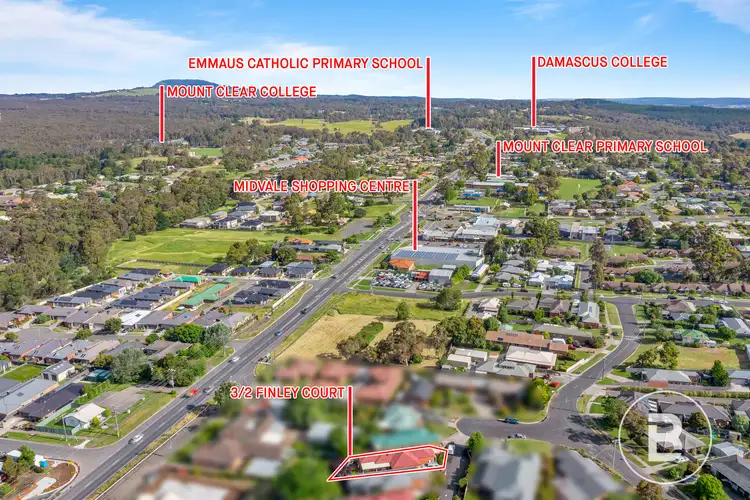 Second view of Homely unit listing, 3/2 Finley Court, Mount Clear VIC 3350