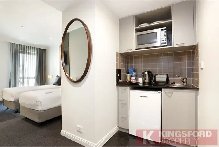 Second view of Homely studio listing, 1211/222 Russell Street, Melbourne VIC 3000