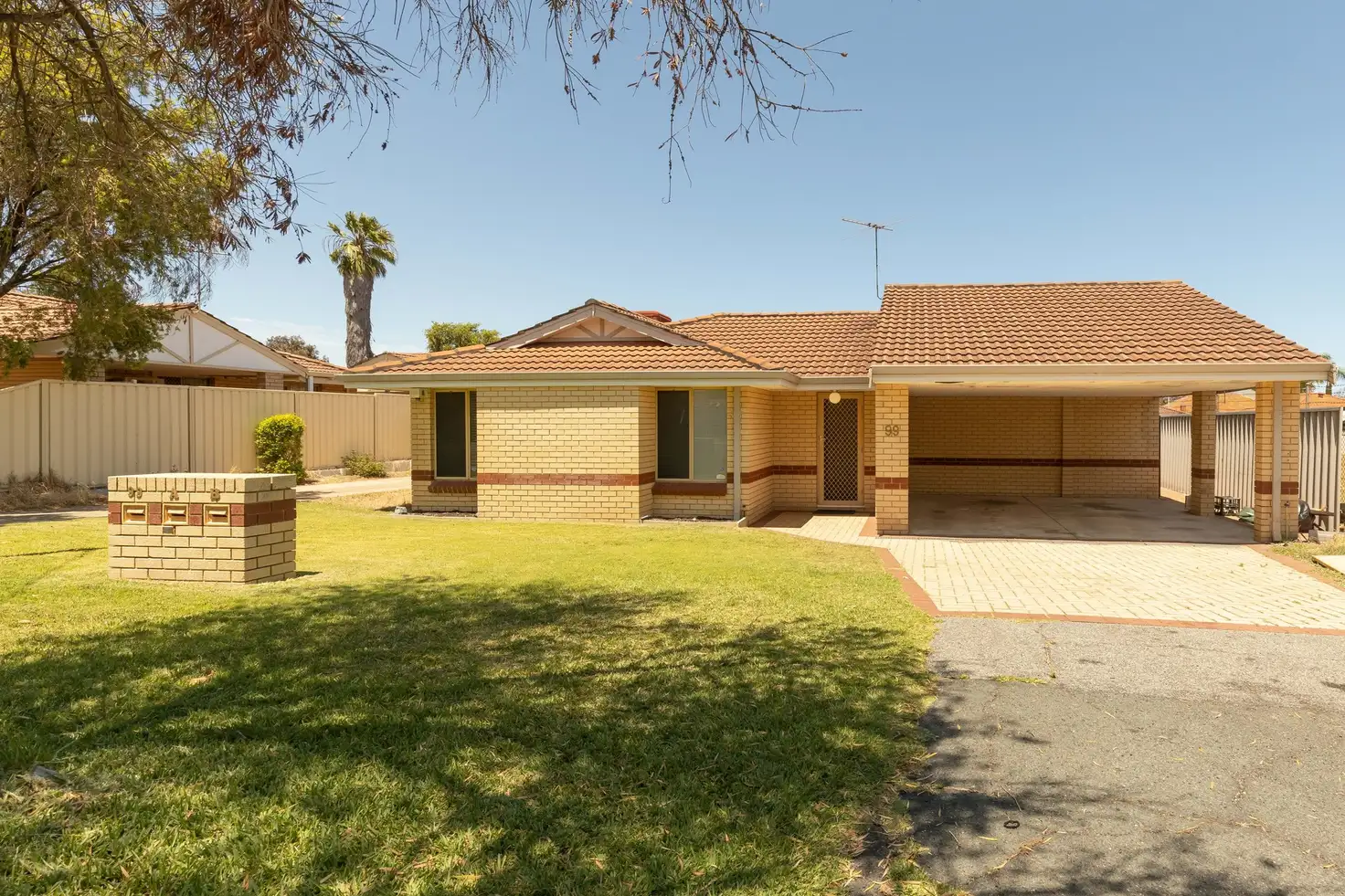 Main view of Homely semi-detached listing, 1/99 Bishopsgate Street, Carlisle WA 6101