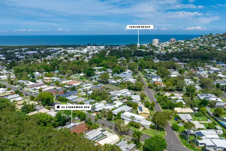 Second view of Homely house listing, 21 Cinnamon Avenue, Coolum Beach QLD 4573