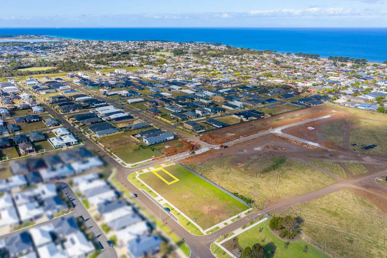 Main view of Homely land listing, 93 Thornton Avenue, St Leonards VIC 3223