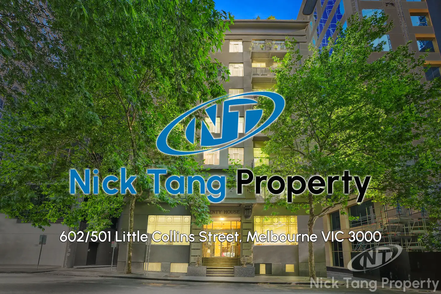 Main view of Homely apartment listing, 602/501 Little Collins Street, Melbourne VIC 3000