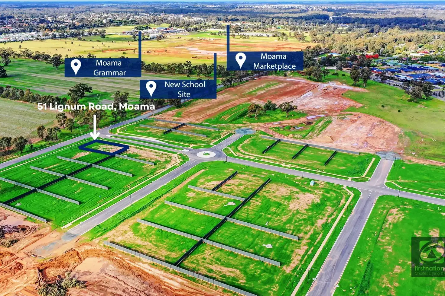 Main view of Homely land listing, The Vines, 51 Lignum Road, Moama NSW 2731