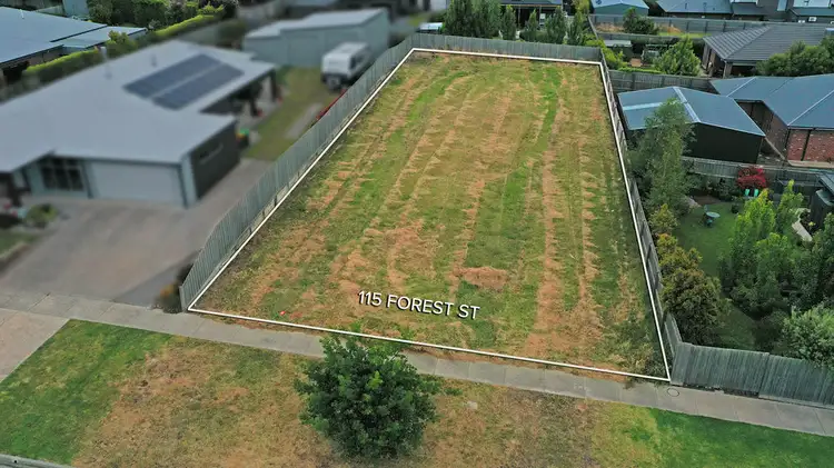 Main view of Homely land listing, 115 Forest Street, Buninyong VIC 3357