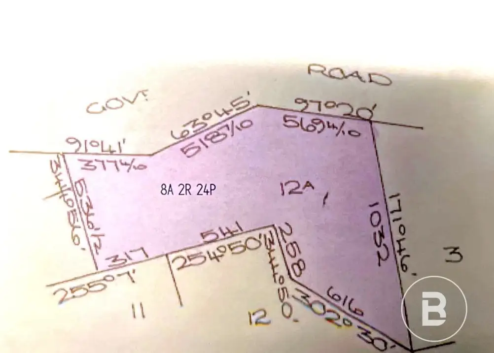 Main view of Homely land listing, 25 Andersons Rd Bowenvale Via, Maryborough VIC 3465