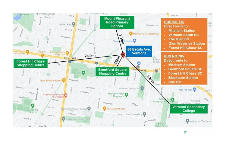 Third view of Homely house listing, 66 Betula Avenue, Vermont VIC 3133