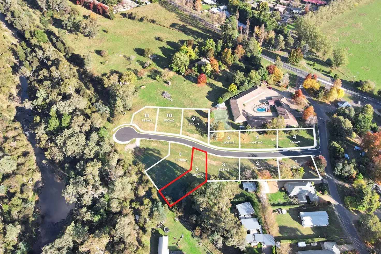 Main view of Homely land listing, 7 Cavalli Place, Bright VIC 3741