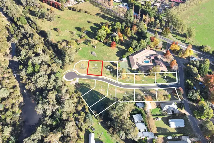 Main view of Homely land listing, 10 Cavalli Place, Bright VIC 3741