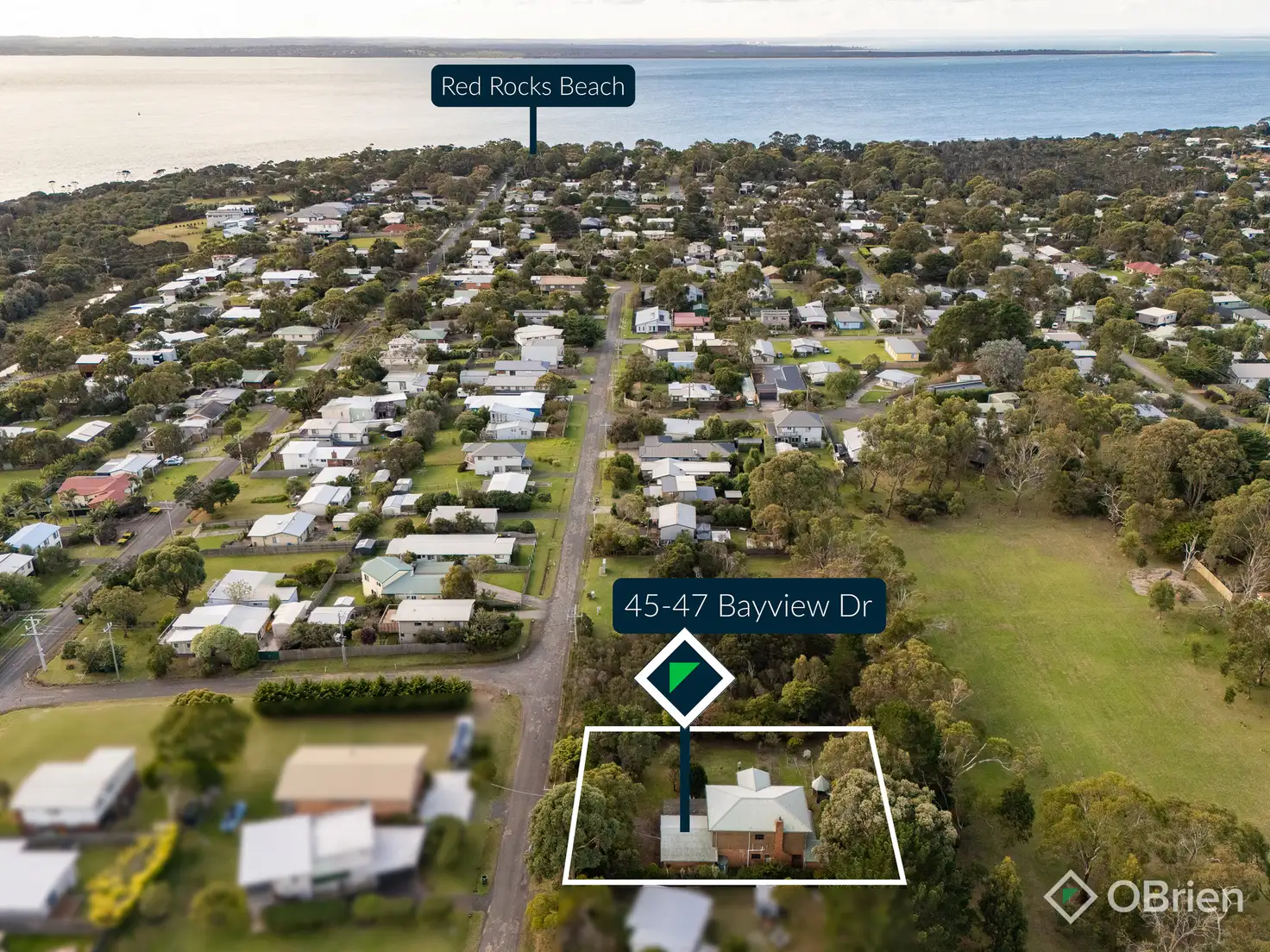 Main view of Homely house listing, 45-47 Bayview Drive, Cowes VIC 3922
