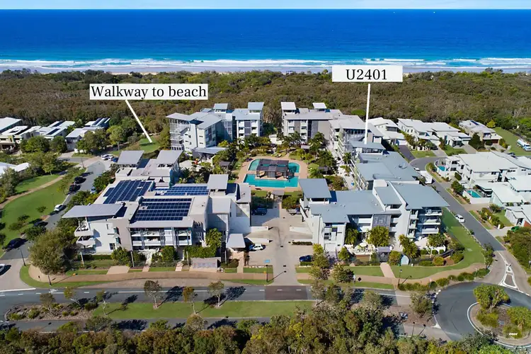 Third view of Homely unit listing, 2401/27 Boardwalk Boulevard, Mount Coolum QLD 4573