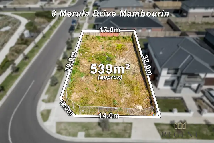 Third view of Homely land listing, 8 Merula Drive, Mambourin VIC 3024