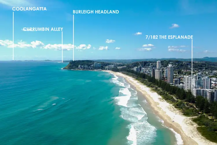 Main view of Homely unit listing, 7/182 The Esplanade, Burleigh Heads QLD 4220