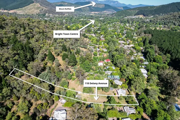 Second view of Homely land listing, 118 Delany Avenue, Bright VIC 3741