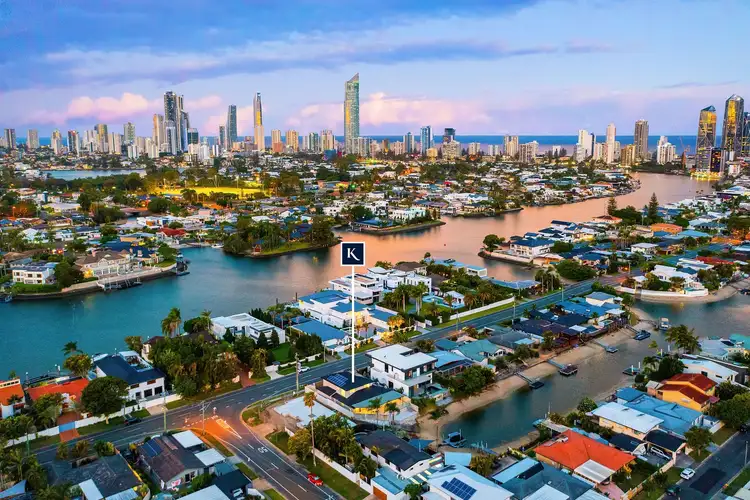 Main view of Homely house listing, 158 Monaco Street, Broadbeach Waters QLD 4218