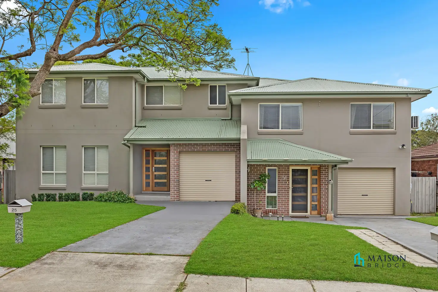 Main view of Homely semi-detached listing, 25A Leamington Road, Telopea NSW 2117