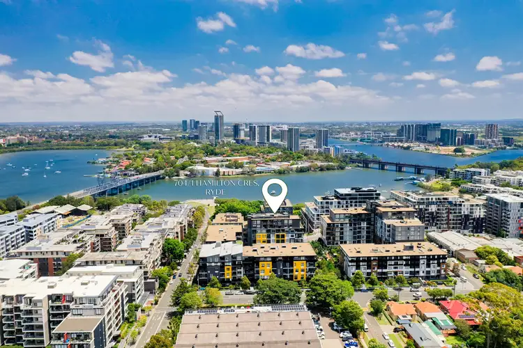 Main view of Homely apartment listing, 704/1 Hamilton Crescent, Ryde NSW 2112