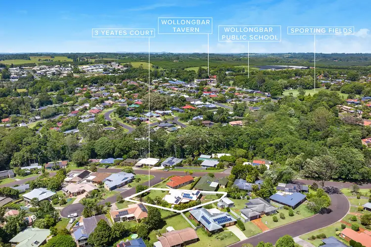 Second view of Homely house listing, 3 Yeates Court, Wollongbar NSW 2477